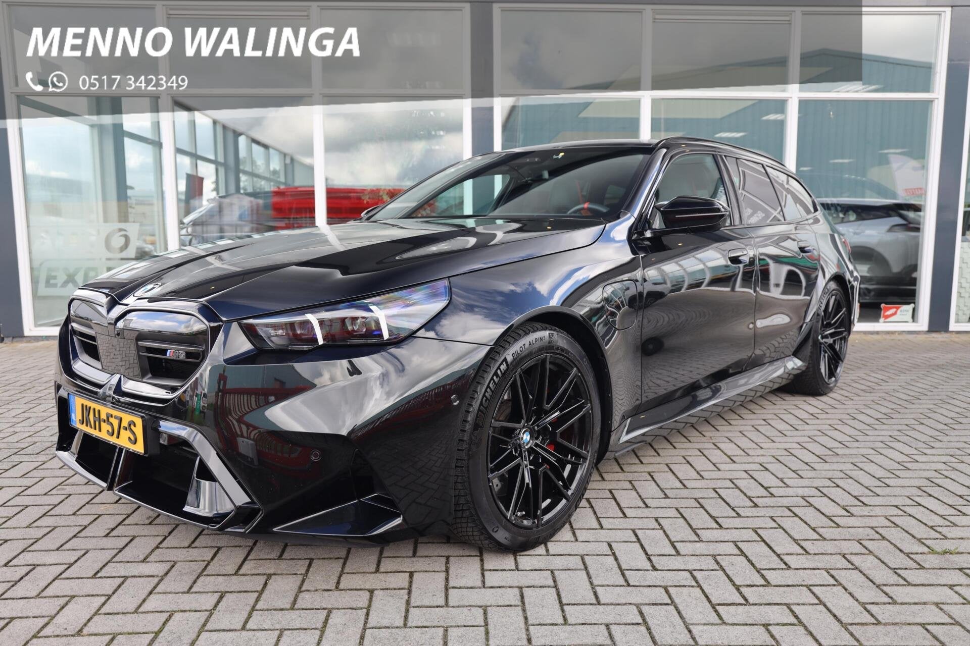 BMW 5-serie Touring M5|Bowers&Wilkins|Pano|Stoelkoeling|HUD|, Auto's, Gebruikt, 4395 cc, Zwart, Vierwielaandrijving