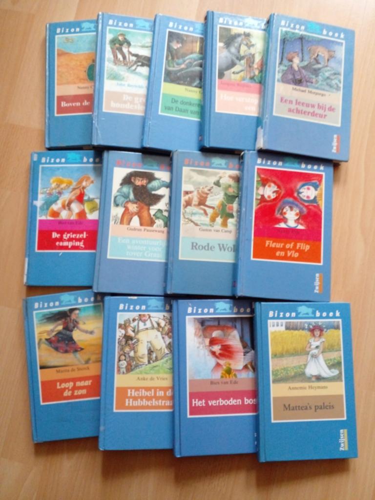 Bizon Boeken Collectie - Diverse Jeugdboeken, Boeken, Kinderboeken | Jeugd | onder 10 jaar, Ophalen of Verzenden, Gelezen, Diverse Auteurs