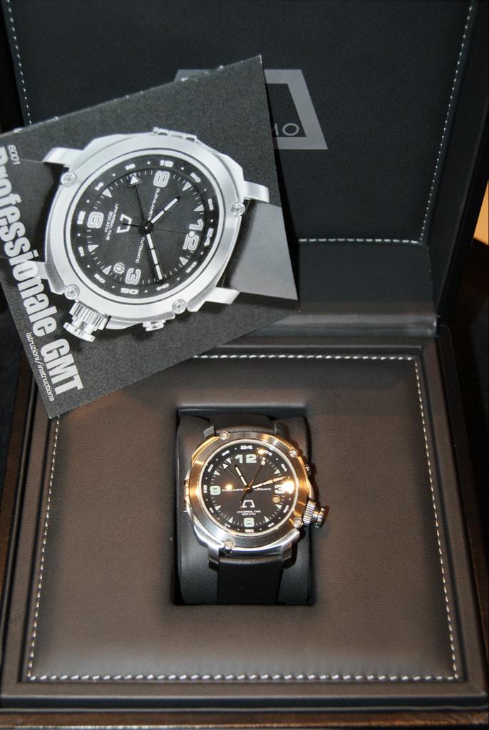 Anonimo Pro GMT Duikhorloge - 2000 Meter Waterdicht, Overige merken, Staal, Polshorloge, Overige materialen