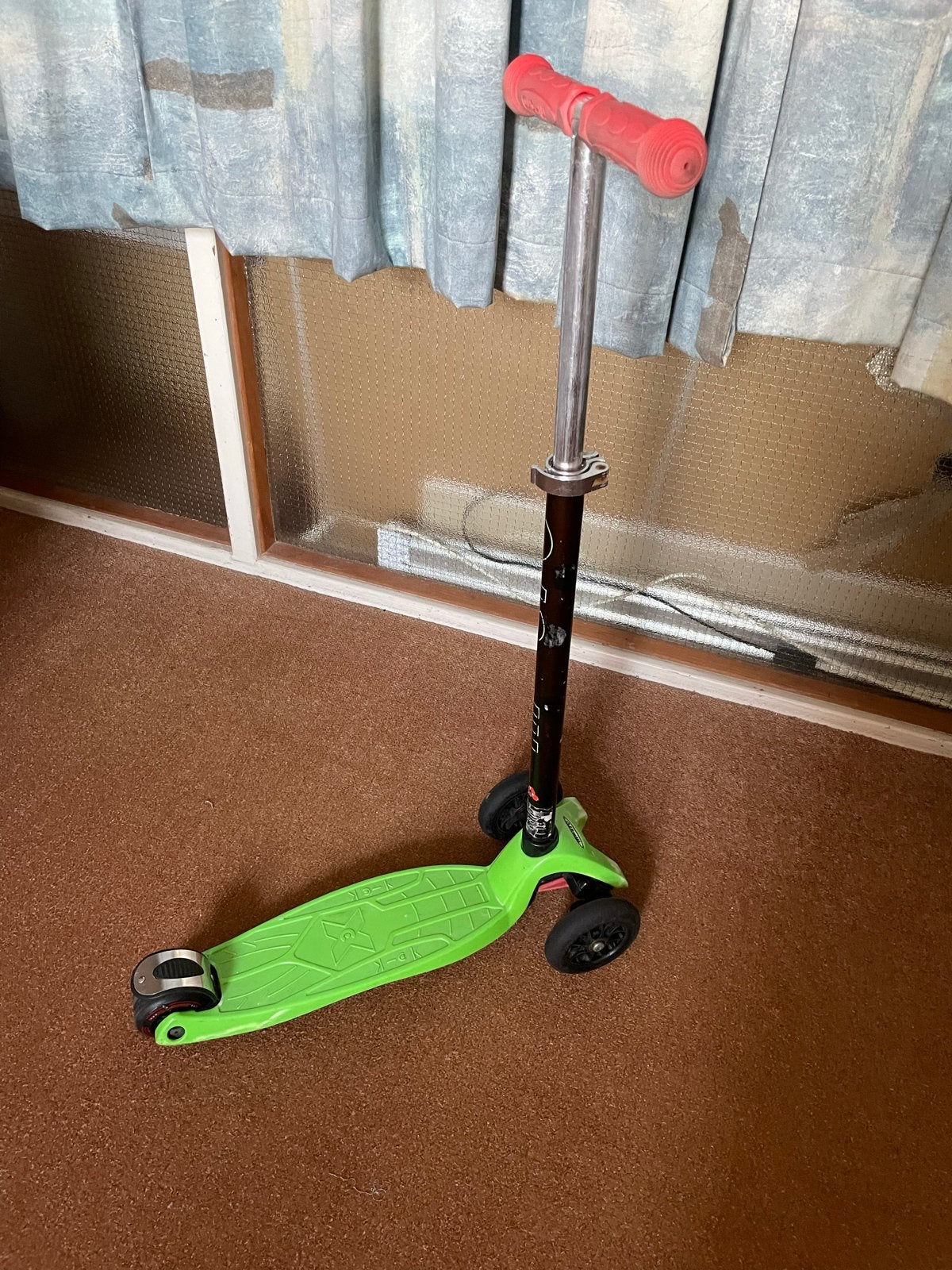 Micro maxi step groen met 3 wielen, Fietsen en Brommers, Steps, Gebruikt, Gewone step, Ophalen