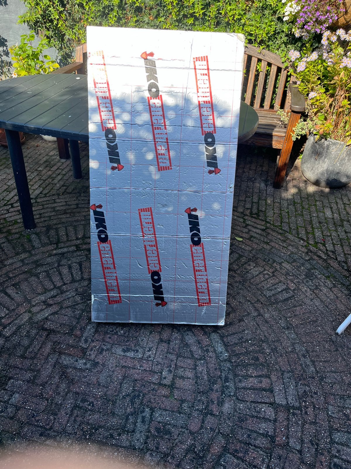 PIRplaat (1x) 12 cm, Ophalen, Zo goed als nieuw, Hardschuim (Pir), Minder dan 5 m²