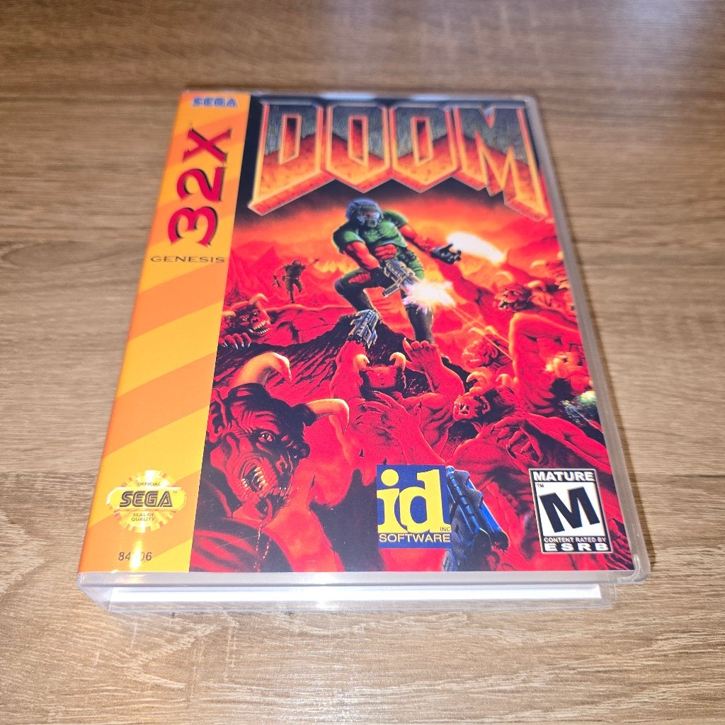 Doom Sega 32X Game Case (2), Shooter, Verzenden, 1 speler, Zo goed als nieuw