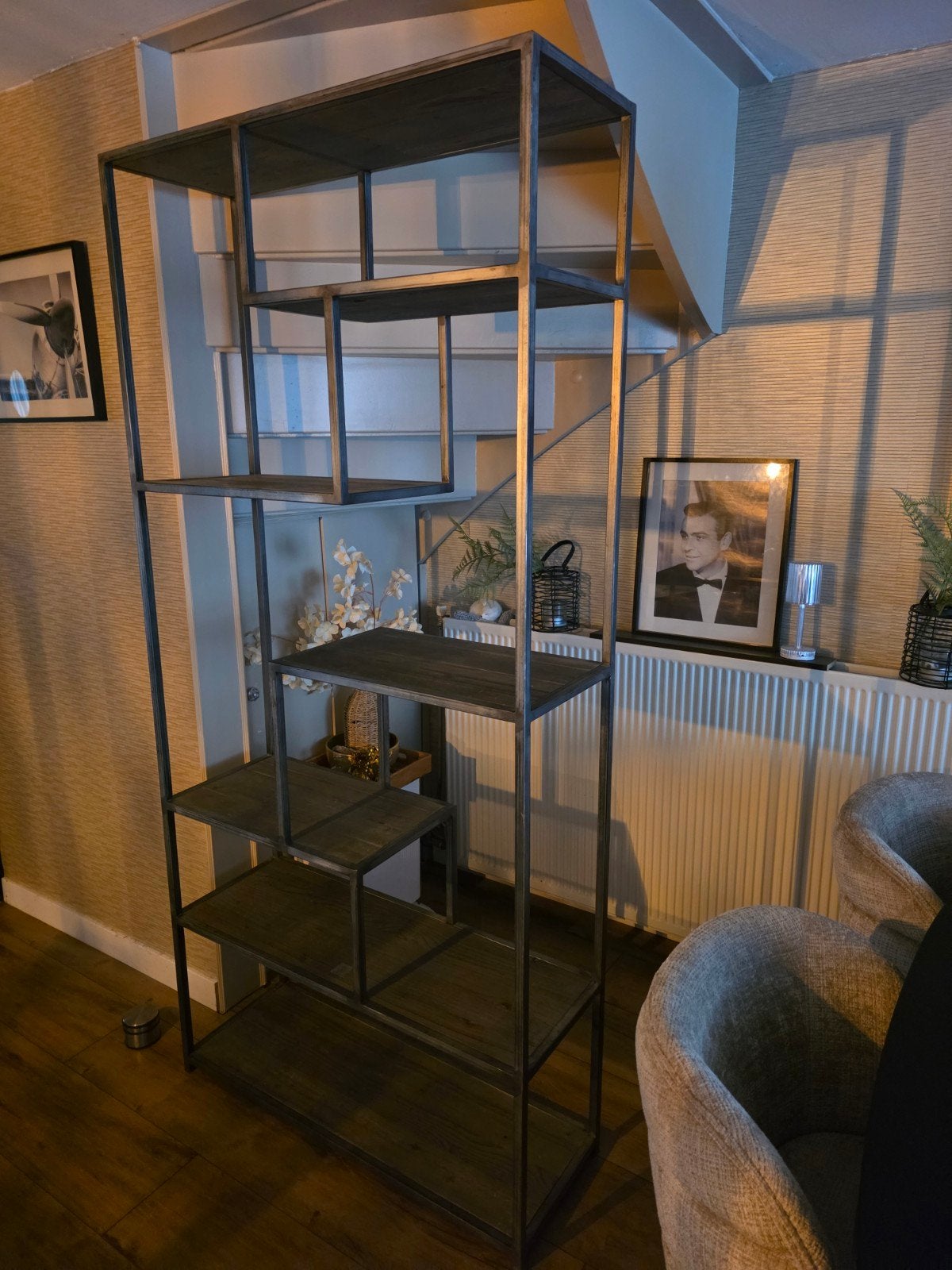 Riviera maison vakkenkast, Huis en Inrichting, Ophalen, 200 cm of meer, 50 tot 100 cm, Zo goed als nieuw
