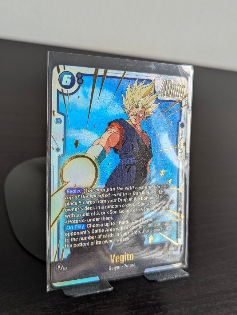 DBS - Secret Rare - Vegito (ST01-070) - Story Booster, Ophalen of Verzenden, Zo goed als nieuw, Losse kaart, Foil