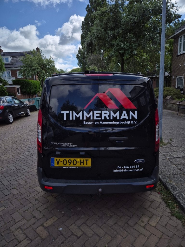 Ford Transit Connect 1.5 Tdci 74KW 2017, Auto's, 4 cilinders, 100 pk, Zwart, Origineel Nederlands