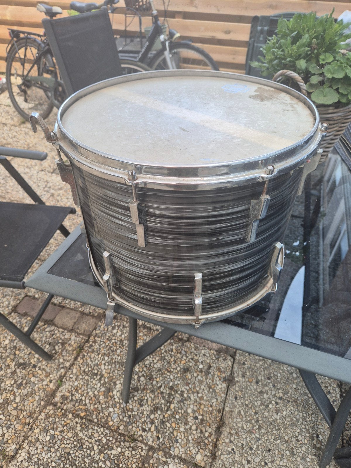 Vintage (Marching) Drum, Muziek en Instrumenten, Percussie, Ophalen of Verzenden, Gebruikt