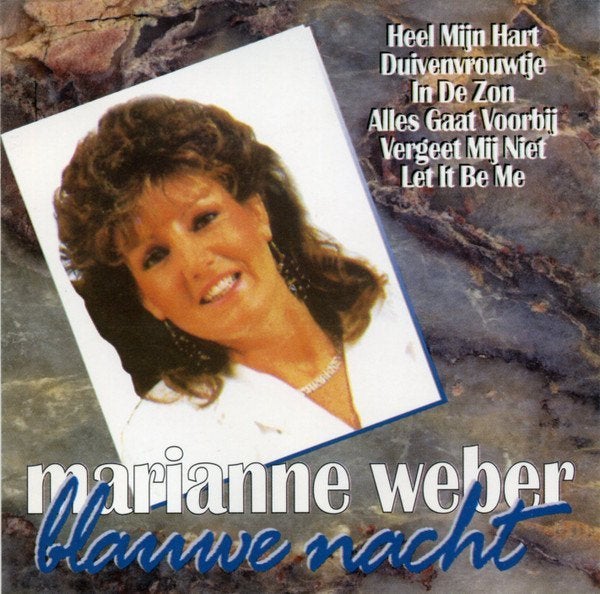 Marianne Weber - Blauwe Nacht CD, Verzenden, Zo goed als nieuw, Pop, Album