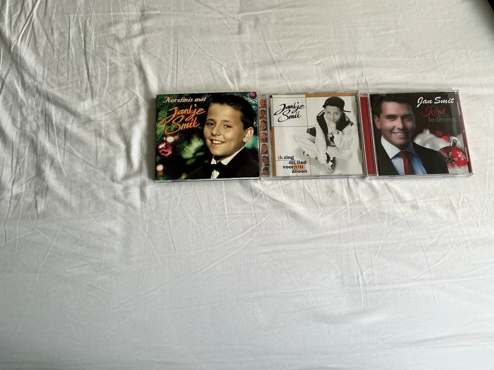 Jantje Smit & Jan Smit CD's - Kerstmis, Ik zing dit lied, Ke, Ophalen, Gebruikt, Levenslied of Smartlap, Inclusief doosje