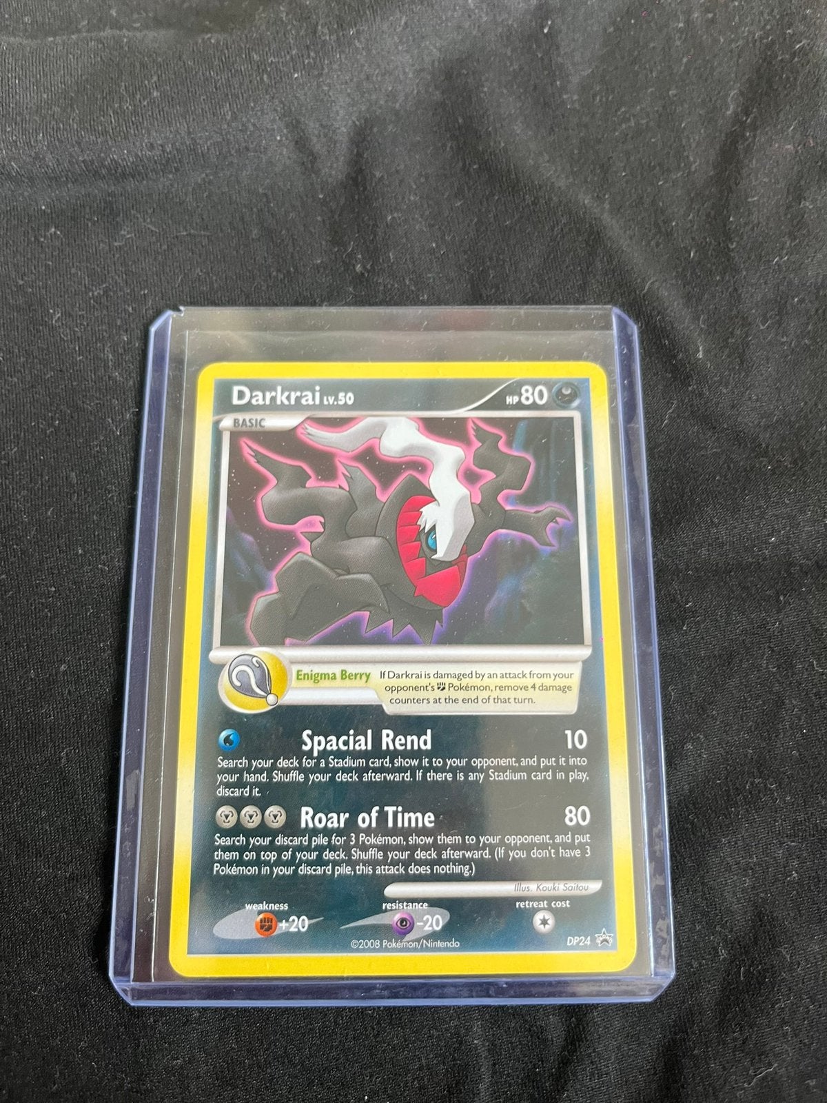Darkrai Lv.50 Pokémon Kaart, Ophalen of Verzenden, Zo goed als nieuw, Losse kaart