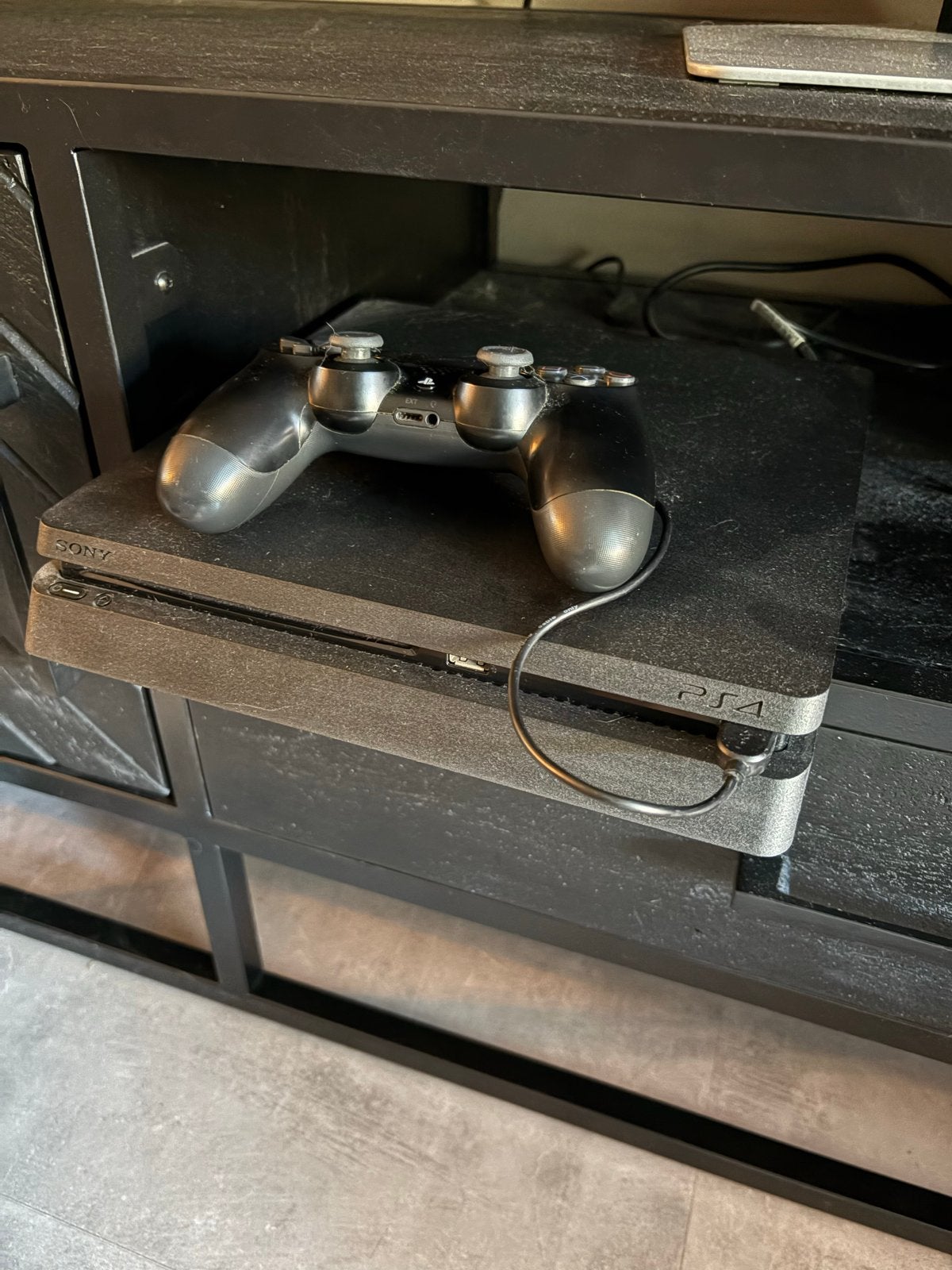 Sony PlayStation 4 Slim met controller, Spelcomputers en Games, Ophalen of Verzenden, Met 1 controller, Slim, 500 GB