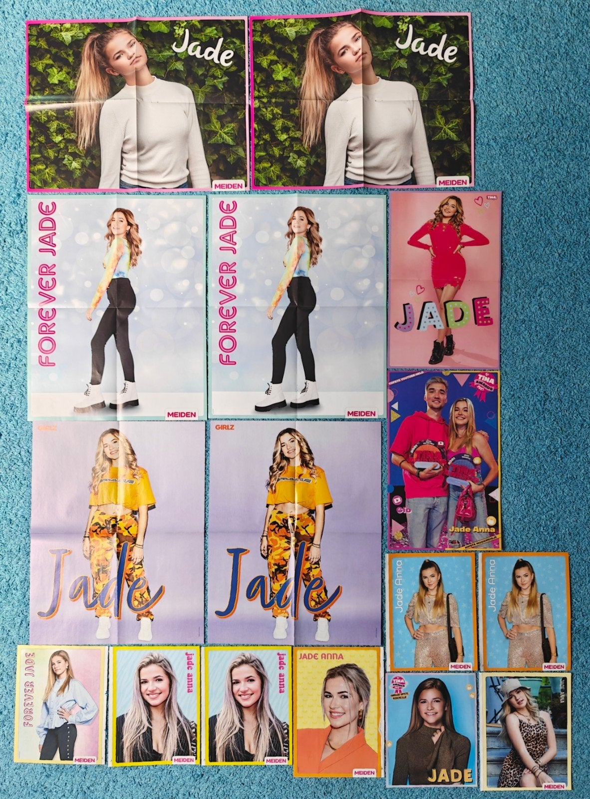 Jade Anna poster collectie, Ophalen of Verzenden, Nieuw
