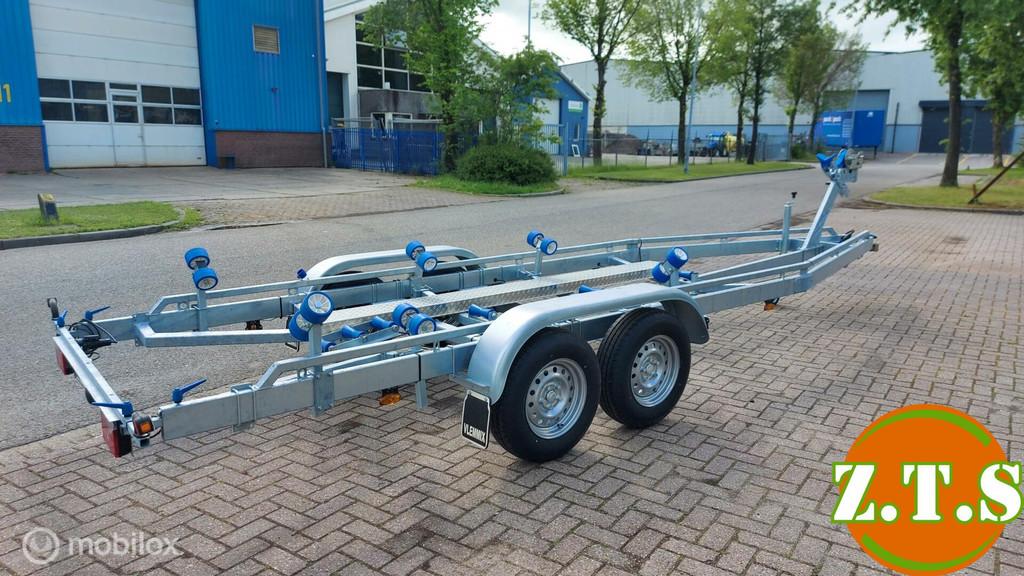 Vlemmix Boottrailer / Sloepentrailer, Watersport en Boten, Boottrailers, Nieuw, Overige typen, Dubbelassig (tandemas)