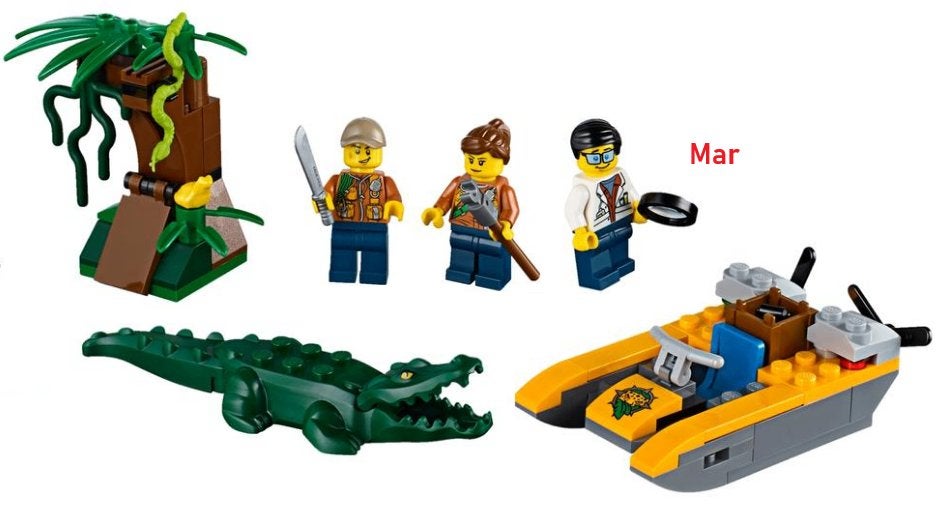 Lego City 60157 Jungle starterset, City, Lego, Ophalen of Verzenden, Complete set