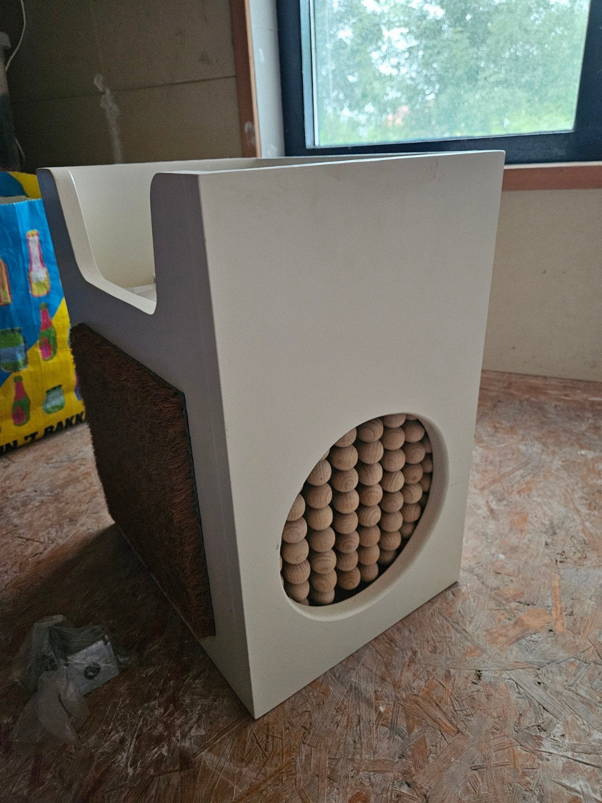 kattenhuisje, Dieren en Toebehoren, Kattenmanden, Ophalen, Zo goed als nieuw