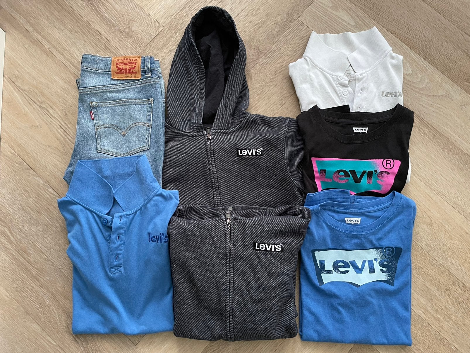 Pakket Levi’s kleding maat 176 jongen, Ophalen, Gebruikt, Jongen, Overige typen