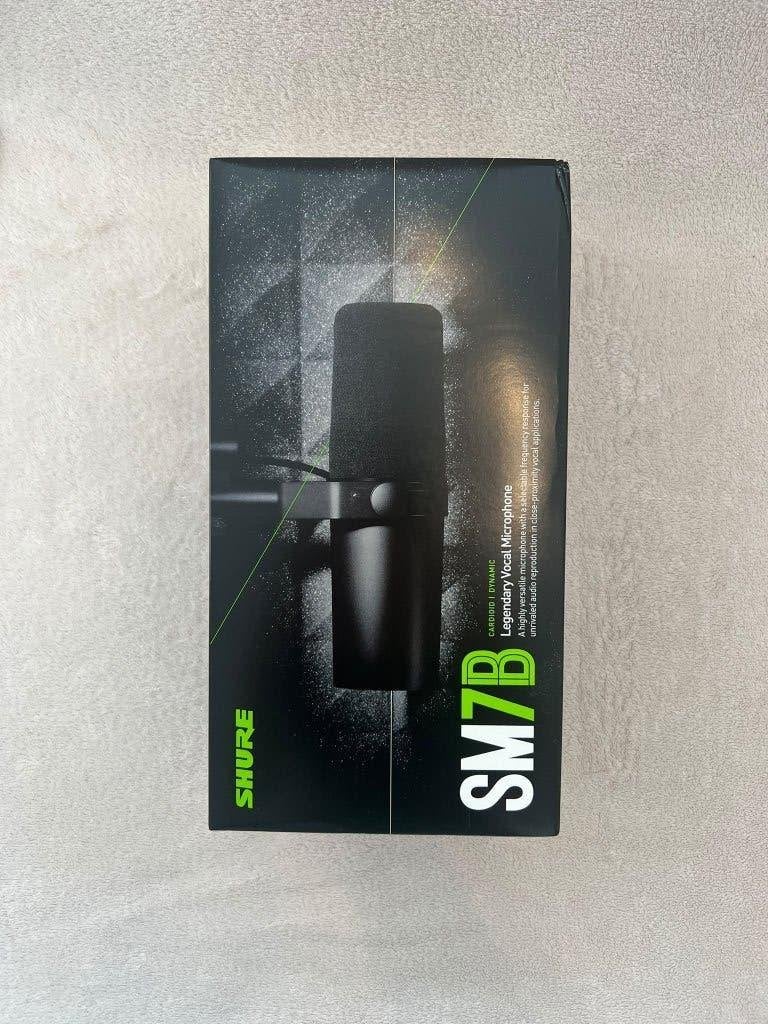 Shure SM7B Dynamische Studiomicrofoon, Ophalen of Verzenden, Nieuw, Studiomicrofoon