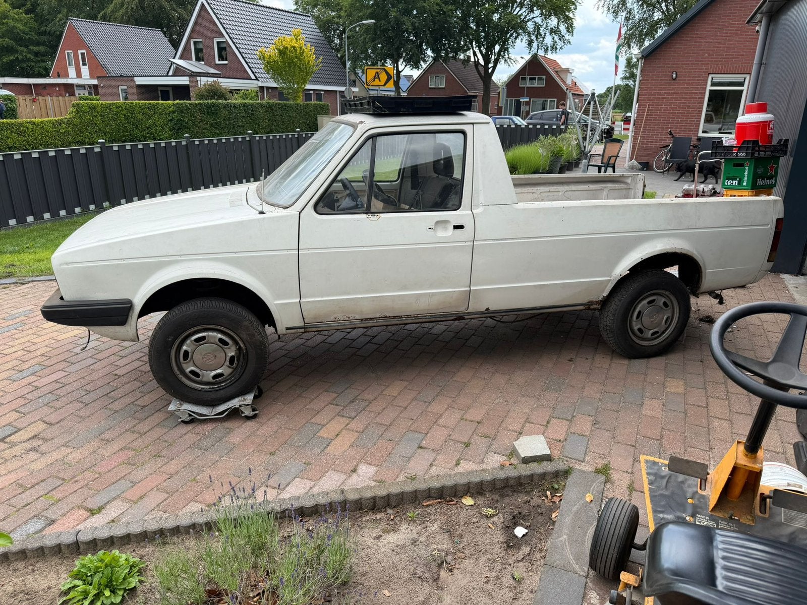 Volkswagen Caddy 1.6 DSL 40KW 1984, Ophalen, Volkswagen, Motorkap