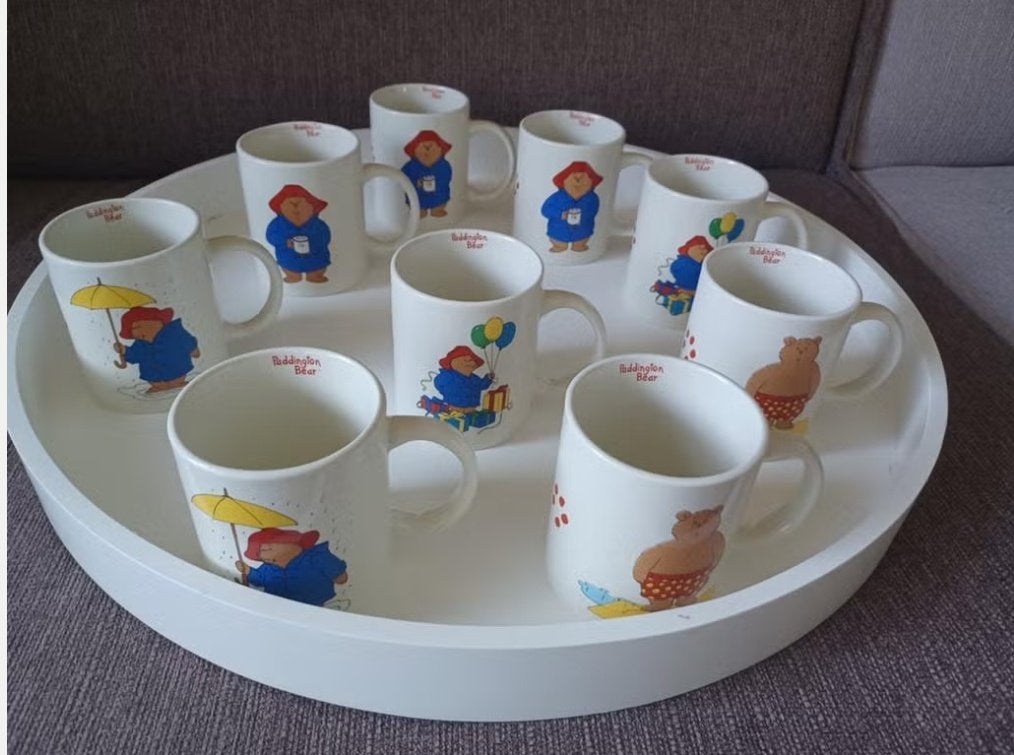 9 Paddington mokken, Ophalen, Zo goed als nieuw, Overige stijlen, Kop(pen) en/of Schotel(s)