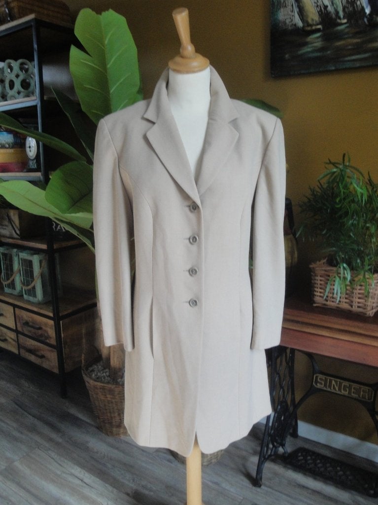 Beige jasje LANABY'S maat 40, Maat 38/40 (M), Beige, Ophalen of Verzenden, Zo goed als nieuw