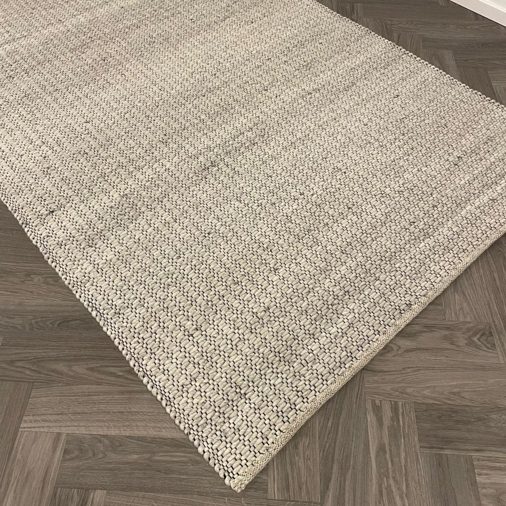 NIEUW Brinker Vloerkleed Wit Grijs Gemêleerd - 160x230cm, Brinker, 150 tot 200 cm, Ophalen of Verzenden, Rechthoekig