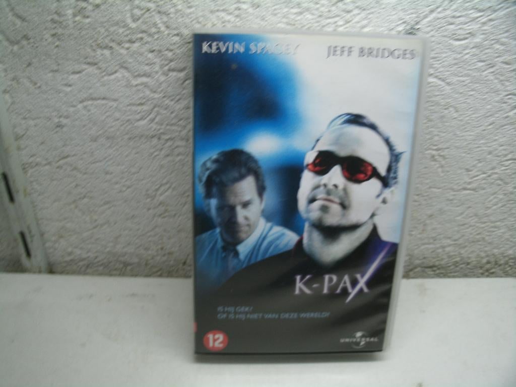 vhs 150b k-pax, Alle leeftijden, Ophalen of Verzenden, Zo goed als nieuw, Actie en Avontuur