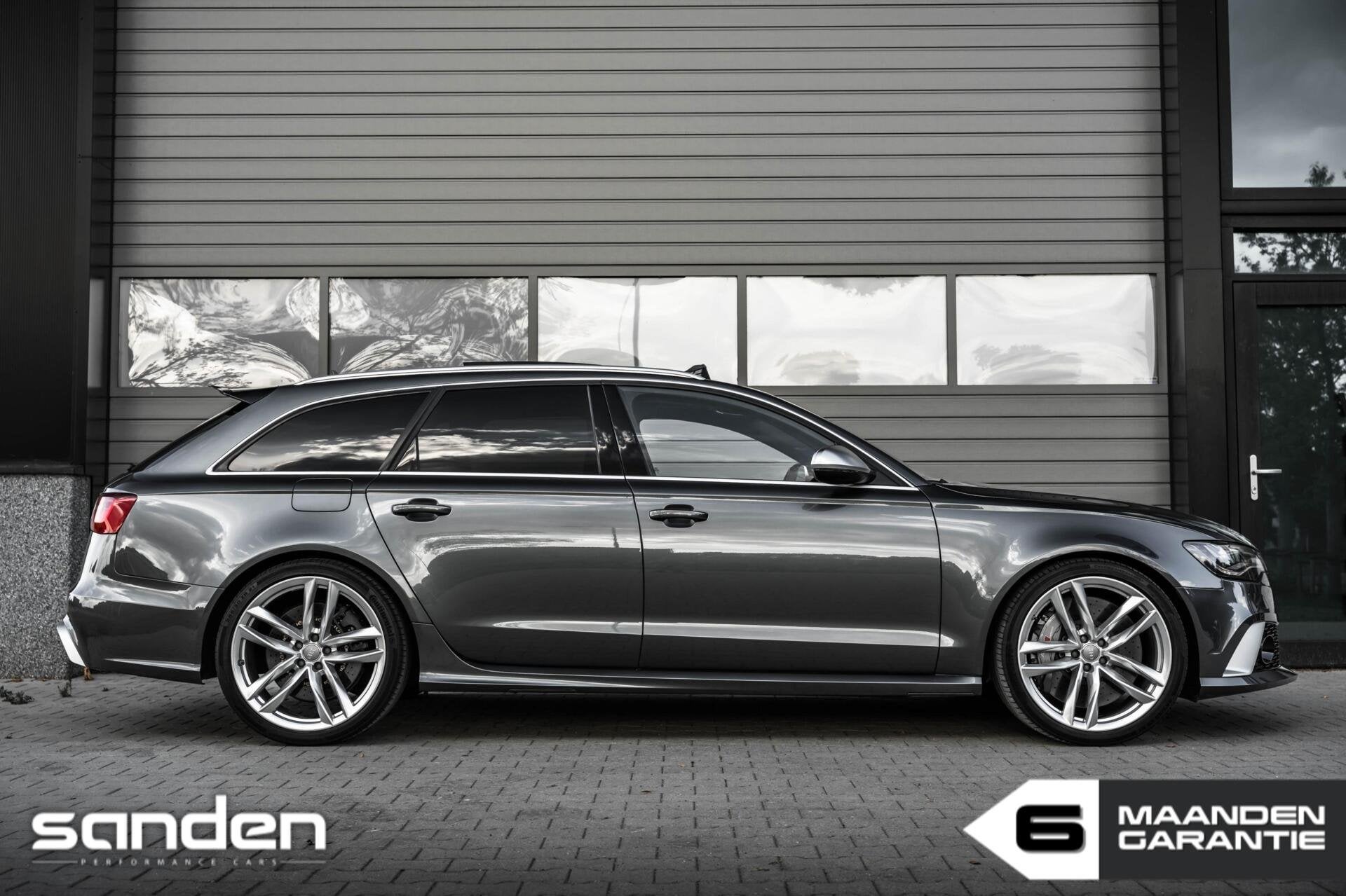 Audi RS6 Avant 4.0TFSI quattro|keramisch|Pano|Milltek|Carbon, Auto's, Automaat, Euro 5, Vierwielaandrijving, 3993 cc