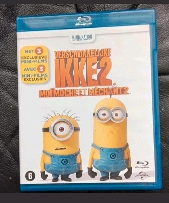 Verschrikkelijke Ikke 2 bluray NL, Cd's en Dvd's, Blu-ray, Ophalen of Verzenden, Zo goed als nieuw