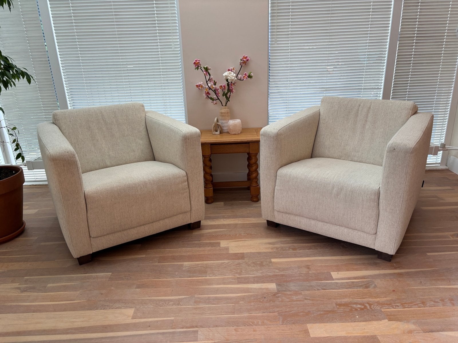 Twee Kartell Collection fauteuils - Gebruikt, Ophalen, Gebruikt, Stof, 75 tot 100 cm