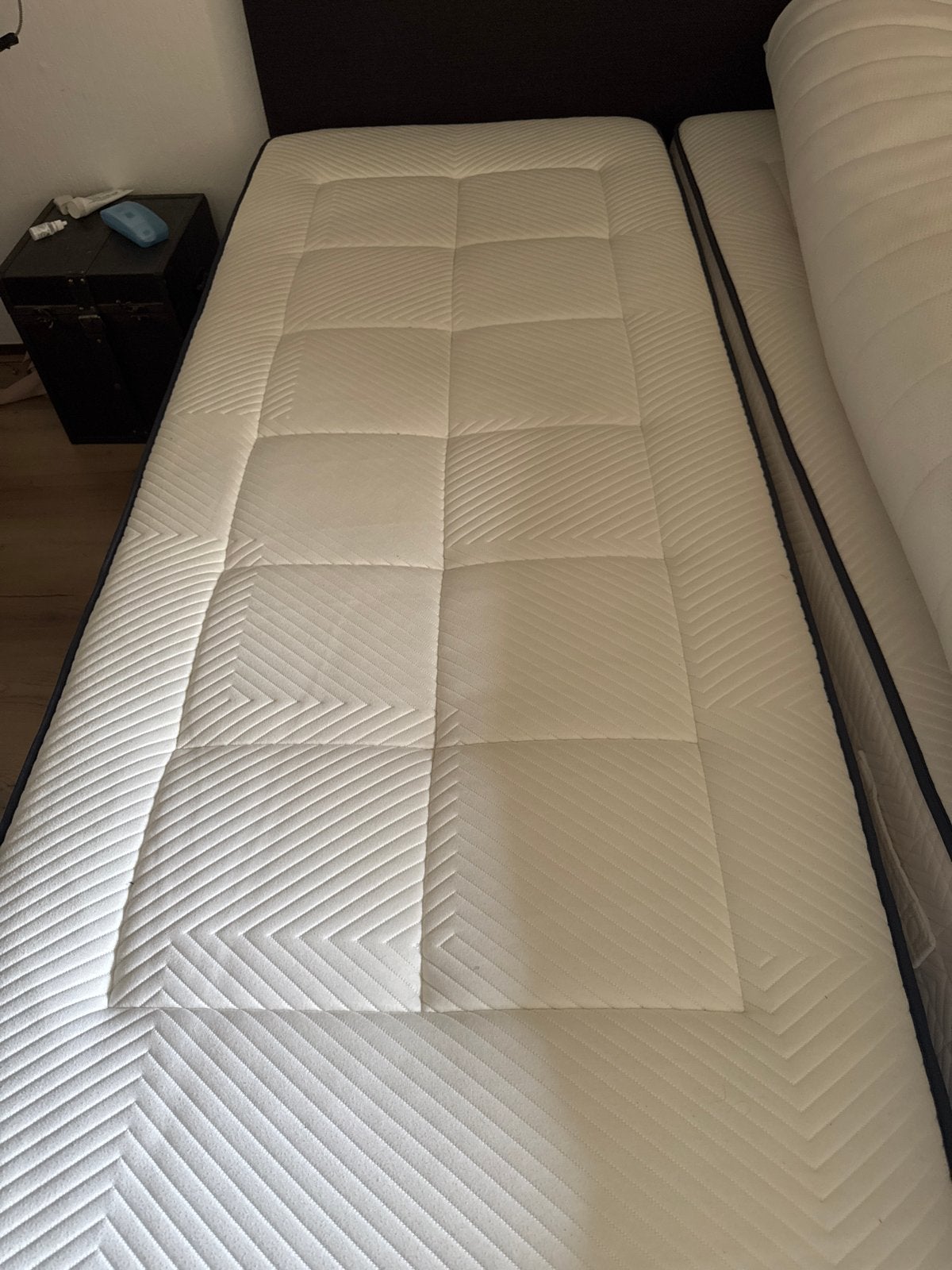 Twee persoons bed te koop, Ophalen, Tweepersoons, Zo goed als nieuw, 200 cm