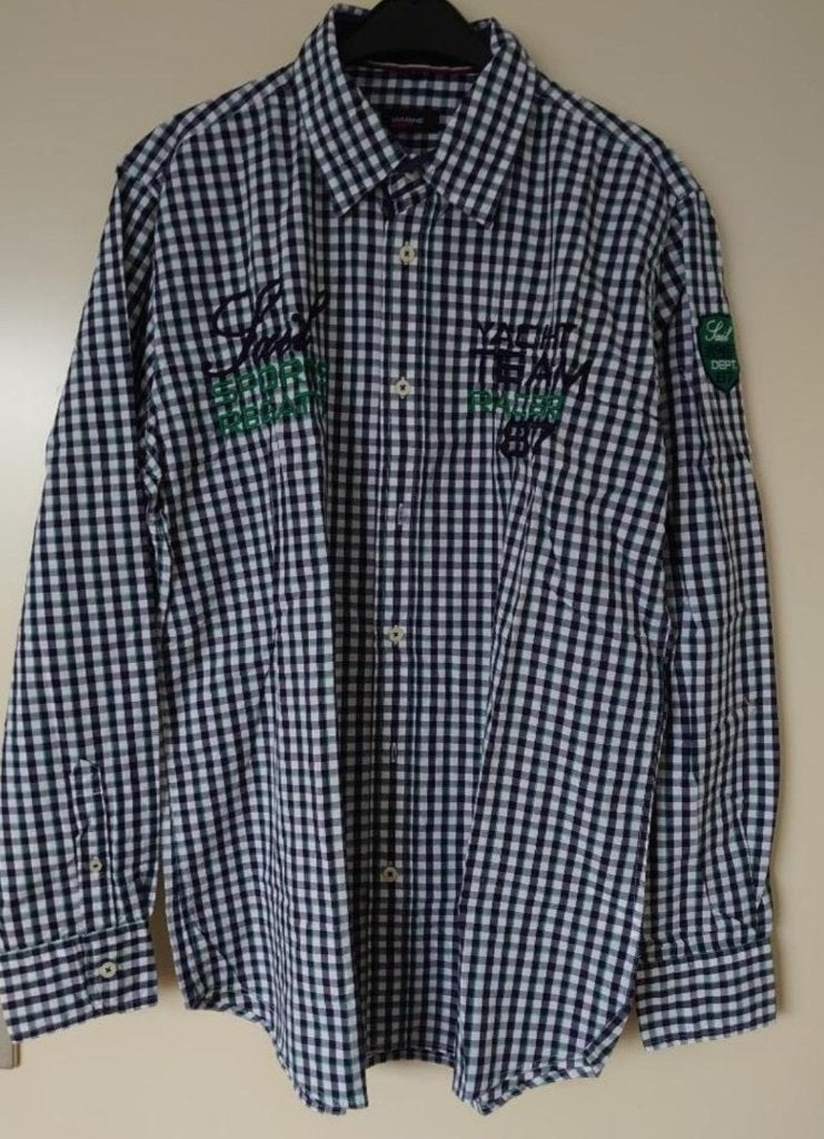 blouse overhemd Marine Dept maat L Nieuw, Marine dept, Overige kleuren, Verzenden, Nieuw