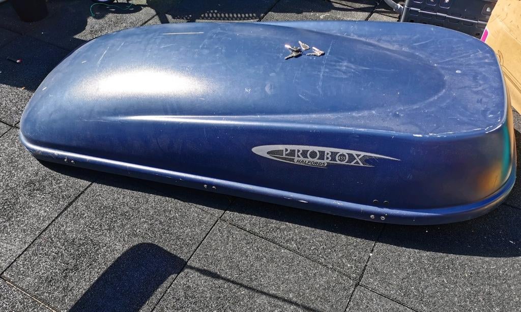 Dakkoffer probox 455 Halfords, Ophalen