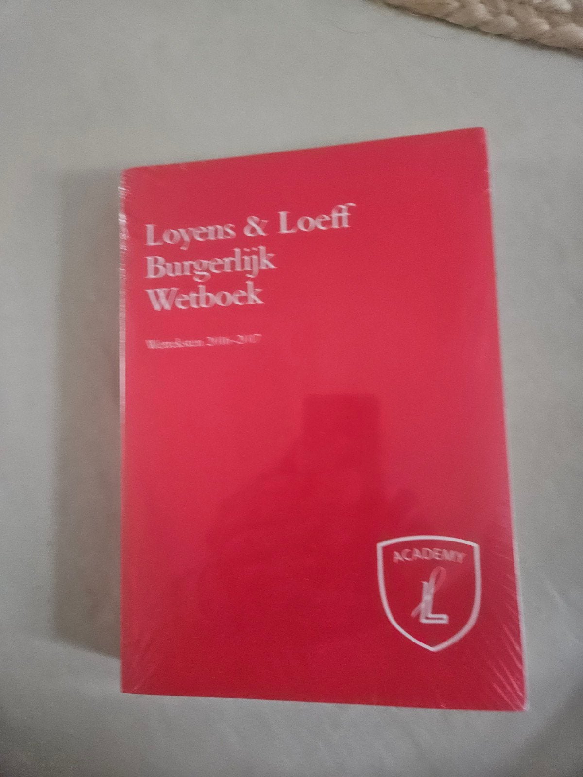 Burgerlijk Wetboek 2016- 2017, Ophalen of Verzenden, WO, Gamma, Loyens & Loeff