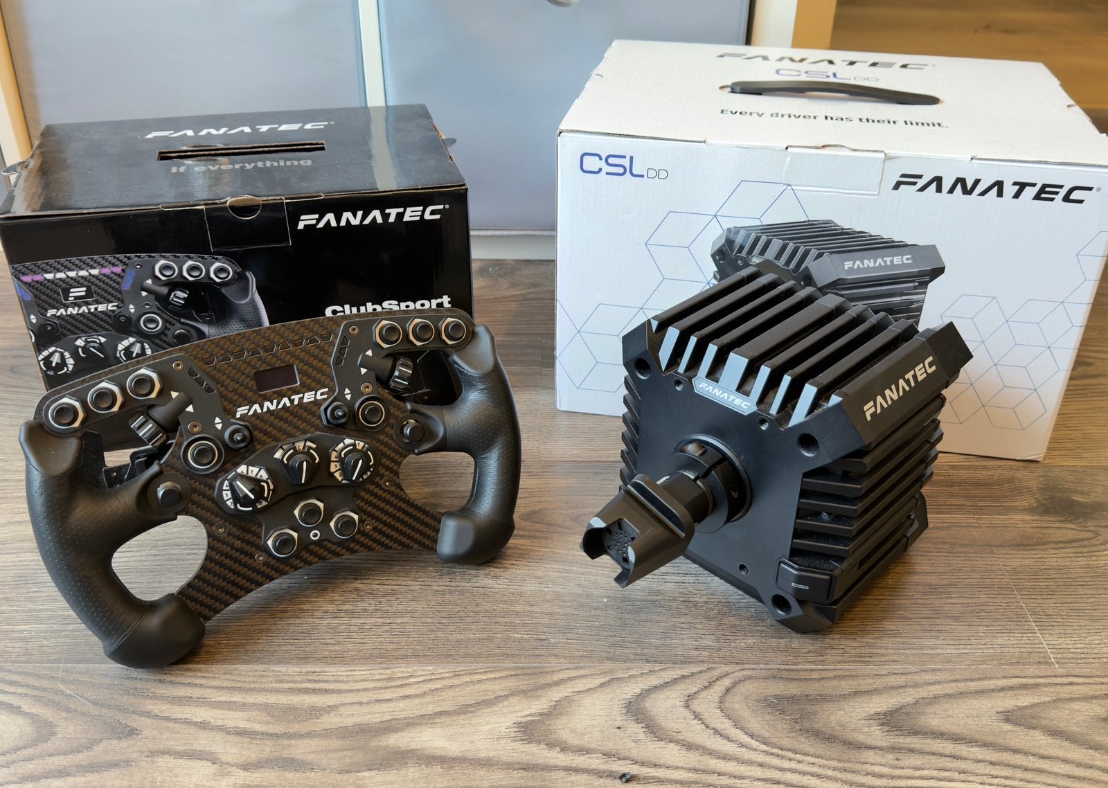 Fanatec CSL DD + ClubSport Formula stuur, Ophalen, Racestuur, Zo goed als nieuw, Force feedback