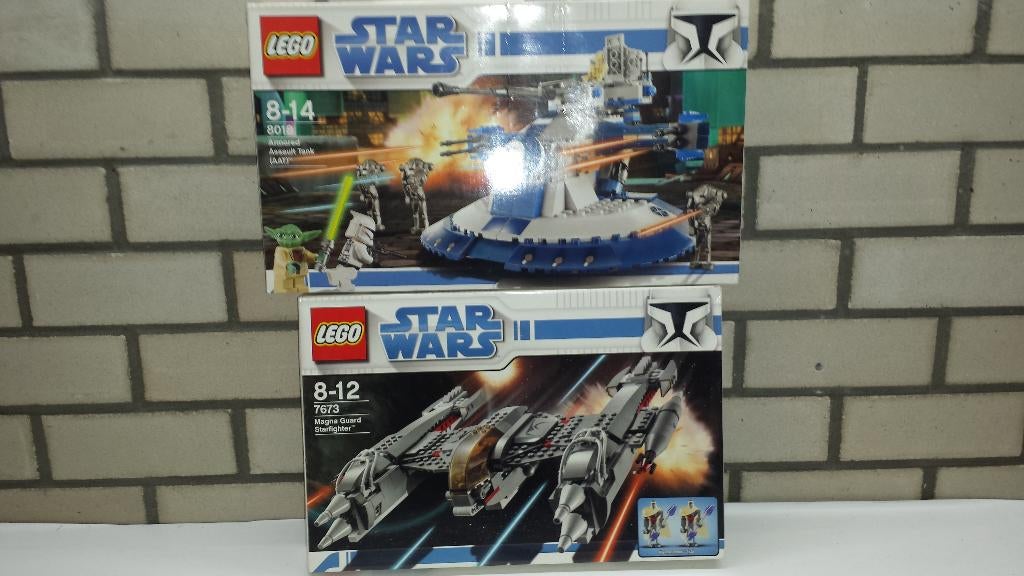 Lego star wars 7673,8018, Ophalen, Compleet, Gebruikt, Star Wars