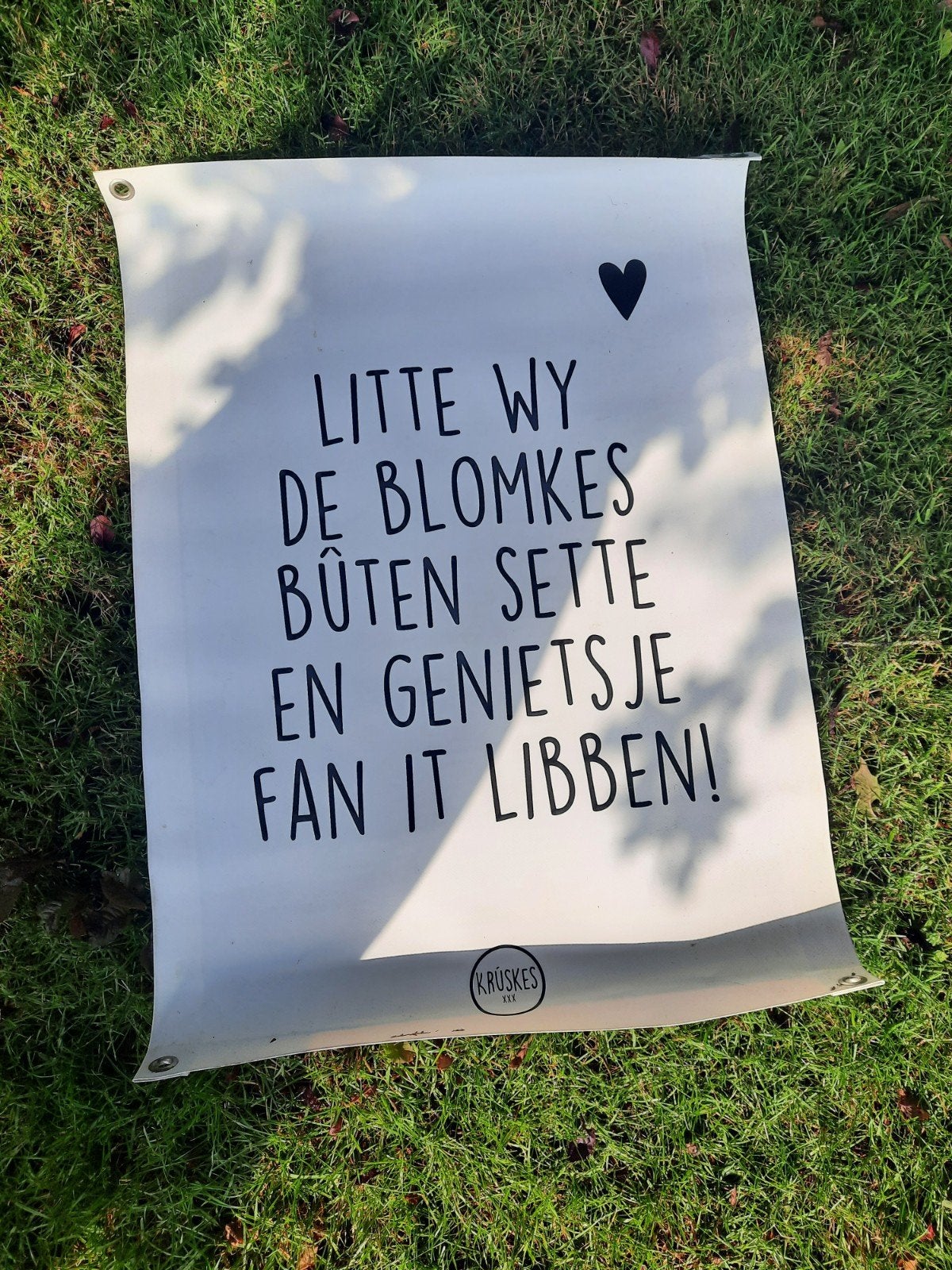 Tuinposter kruskes, Ophalen of Verzenden, Zo goed als nieuw
