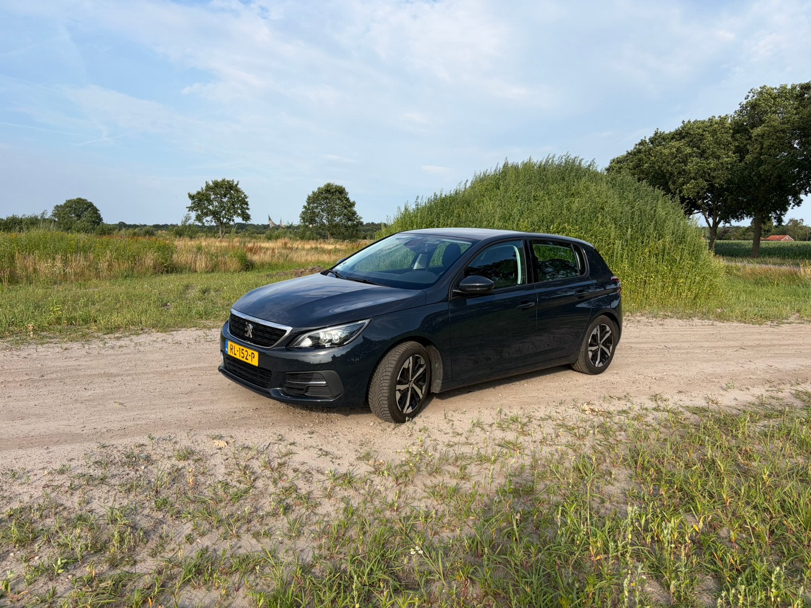 Peugeot 308 1.2E-THP 81/110 5-D 2018 Grijs, Auto's, Voorwielaandrijving, Stof, 1199 cc, 1055 kg