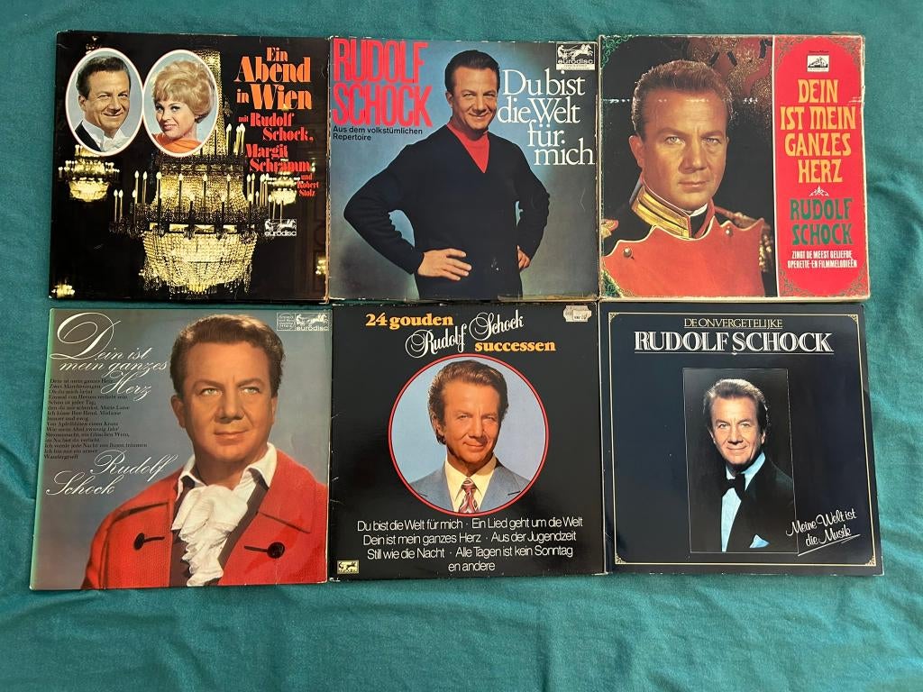 11 LP's Rudolf Schock (ook per stuk te koop), Cd's en Dvd's, Vinyl | Klassiek, Gebruikt, Ophalen of Verzenden, Orkest of Ballet