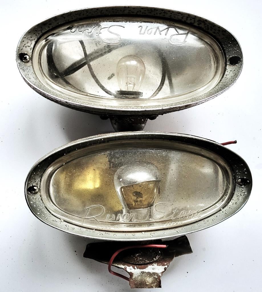 autolamp river stone gl 101 light made in japan Mistlampen, Ophalen of Verzenden, Gebruikt