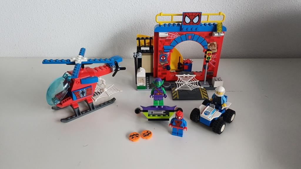 LEGO Spider-Man Hideout 10687 met instructieboekje, Ophalen of Verzenden, Gebruikt, Complete set, Lego