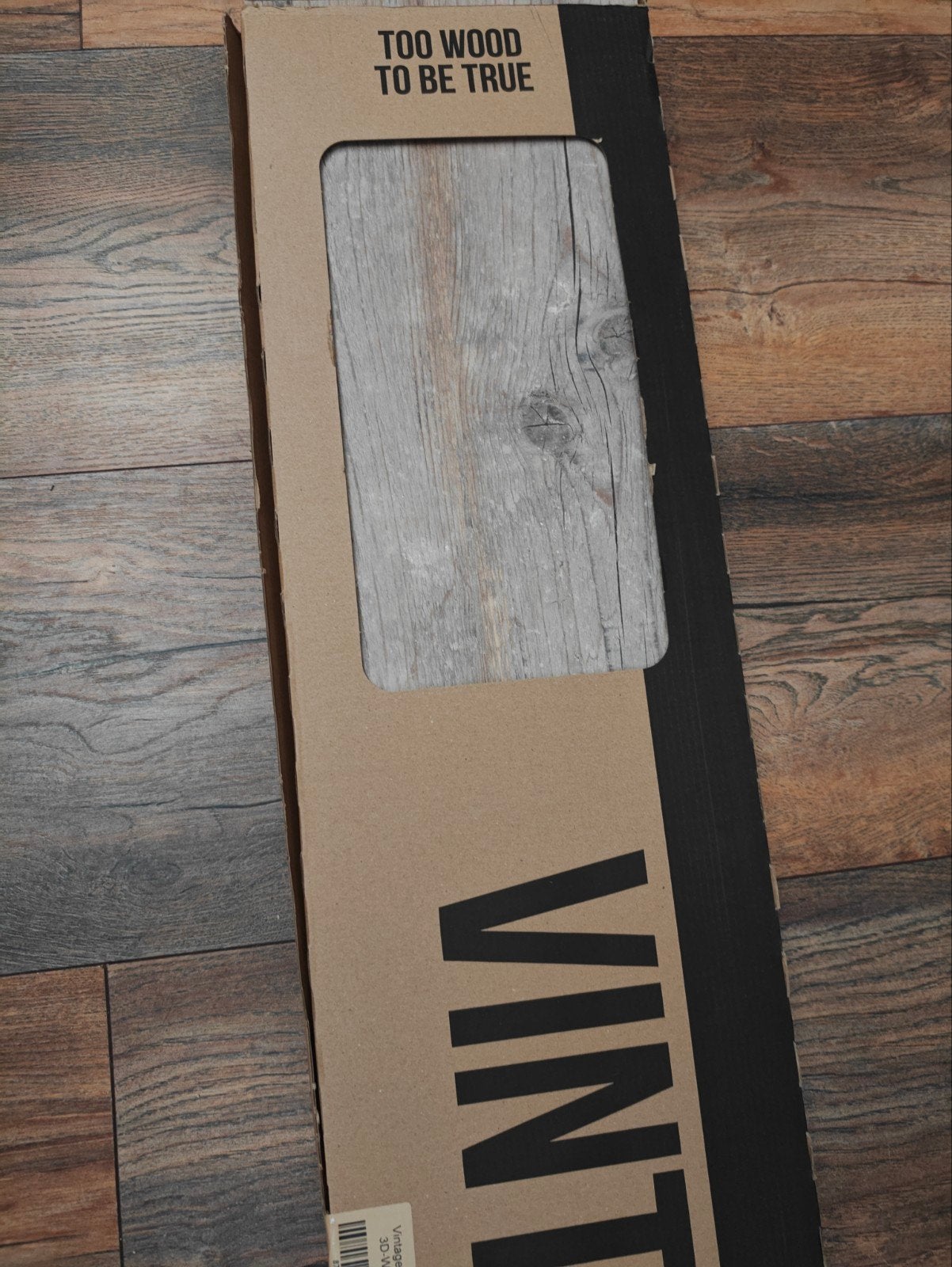5 Nieuwe Vintage 3D Houten Panelen - Wandbekleding, Ophalen, Nieuw, Overige houtsoorten, Overige typen