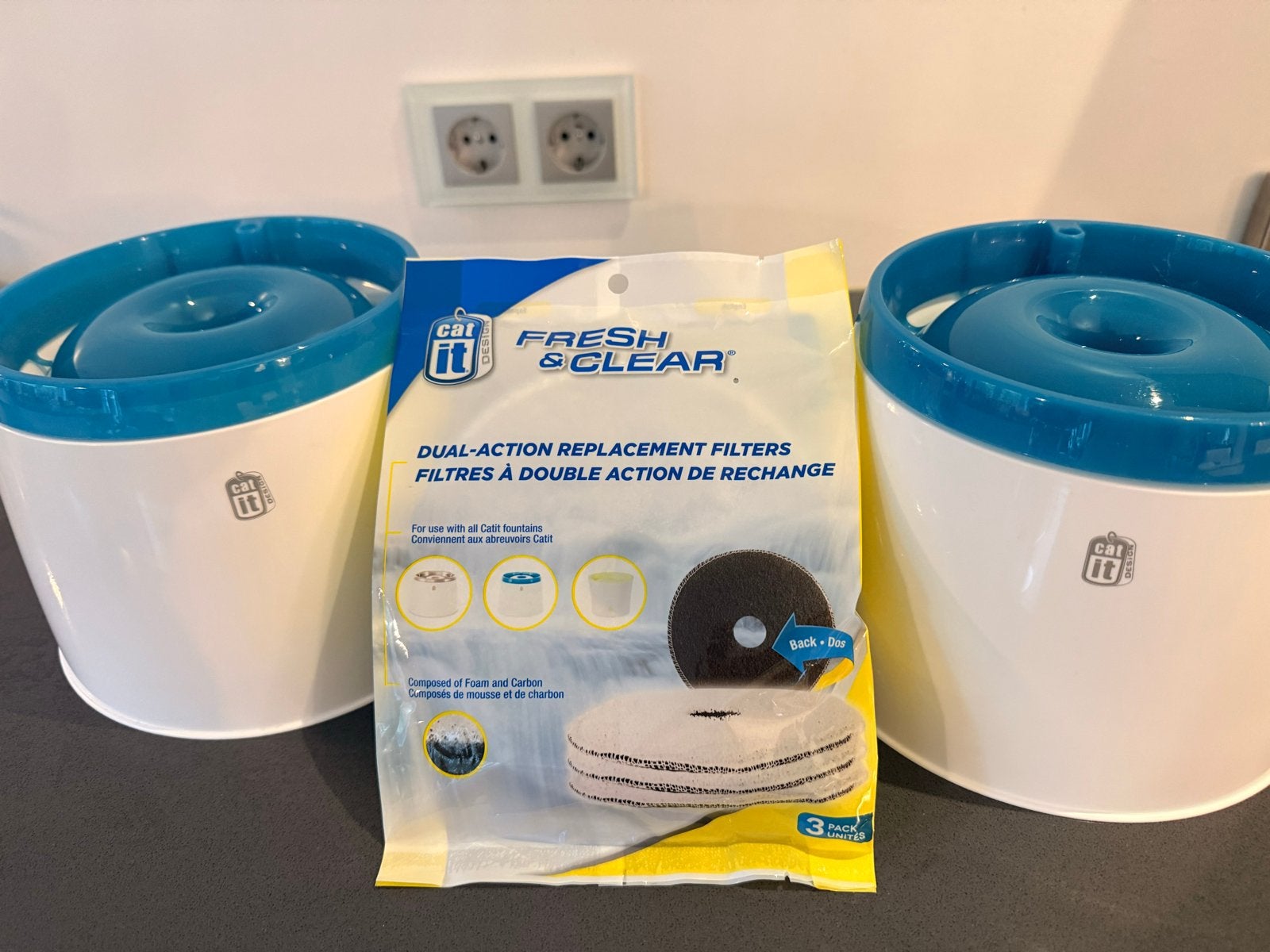 Catit Fresh & Clear Drinking Fountain, Dieren en Toebehoren, Ophalen, Zo goed als nieuw