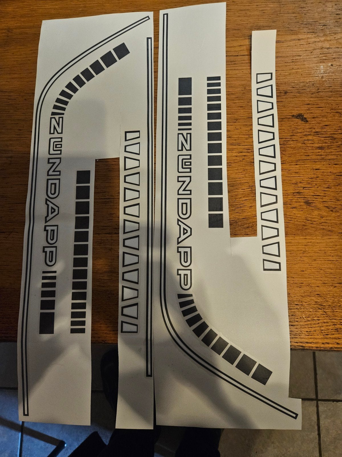 Zündapp Sprinter Stickerset/Transferset., Ophalen of Verzenden, Nieuw, Tank