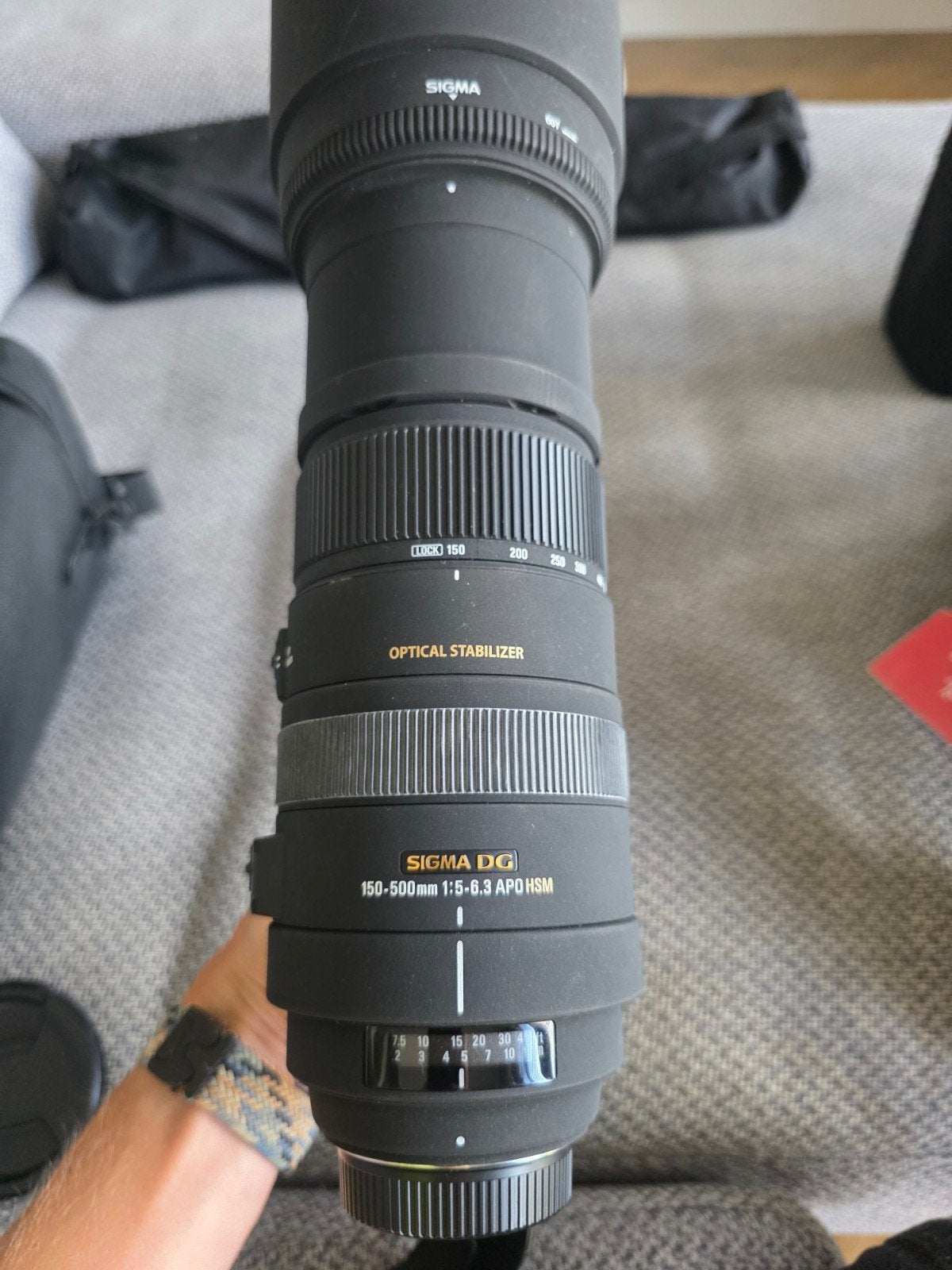 Nikon Sigma DG 150-500mm f/5-6.3 APO HSM Telelens, Audio, Tv en Foto, Fotografie | Lenzen en Objectieven, Sigma, Statiefgondel