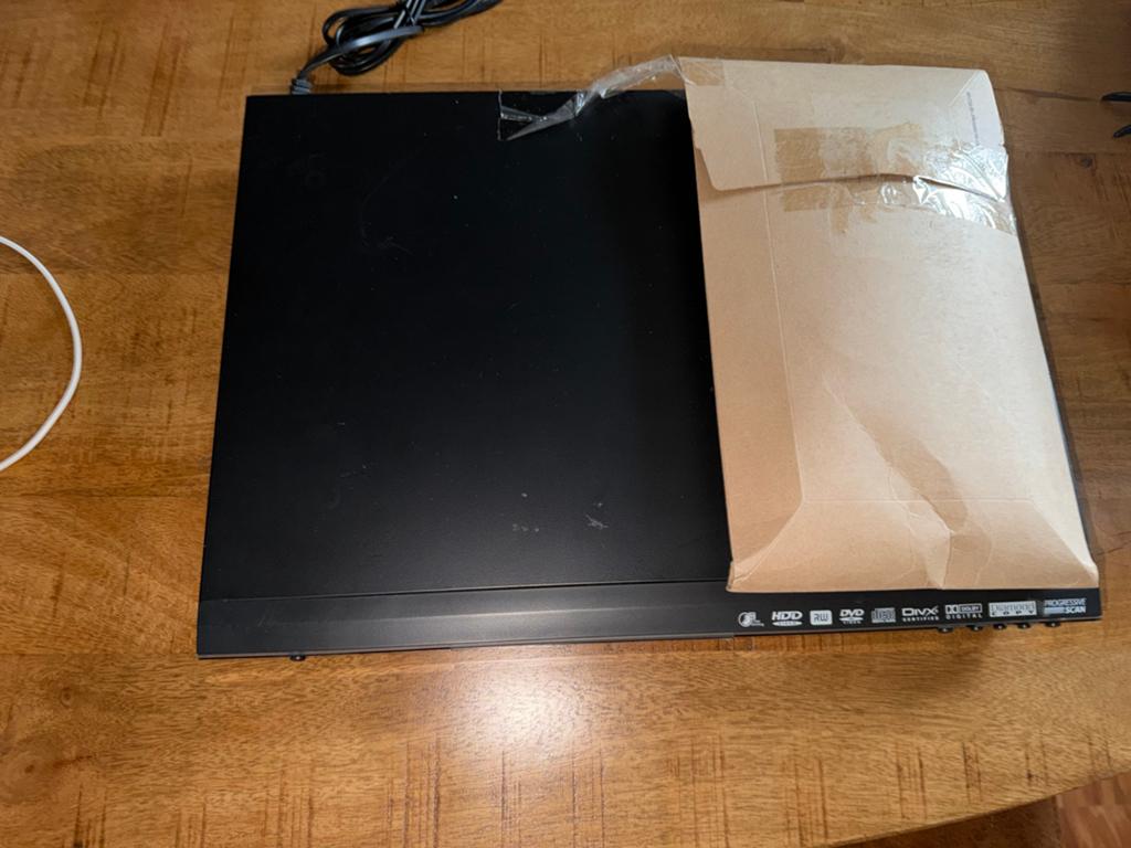 DVD-speler met HDD en Progressive Scan, Audio, Tv en Foto, Dvd-spelers, Gebruikt, Dvd-speler, Overige merken, Met harddisk, Ophalen of Verzenden