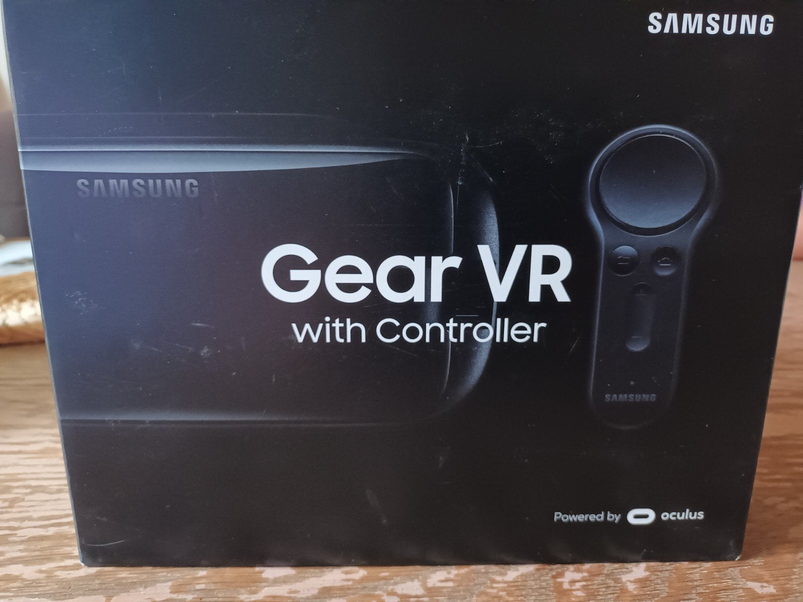 Samsung Gear VR met Controller - Virtual Reality Bril, Spelcomputers en Games, Virtual Reality, Ophalen of Verzenden, Gebruikt