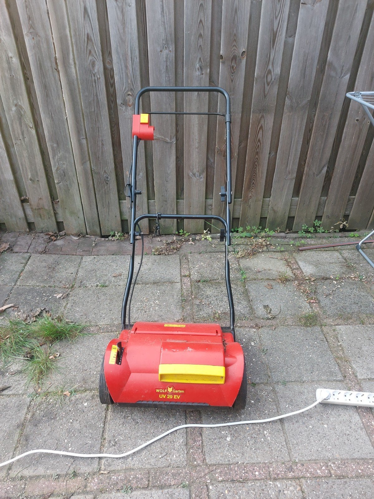 Wolf-Garten UV 29 EV Elektrische Verticuteermachine, Cirkelmaaier, Gebruikt, Elektrische grasmaaier, Minder dan 30 cm