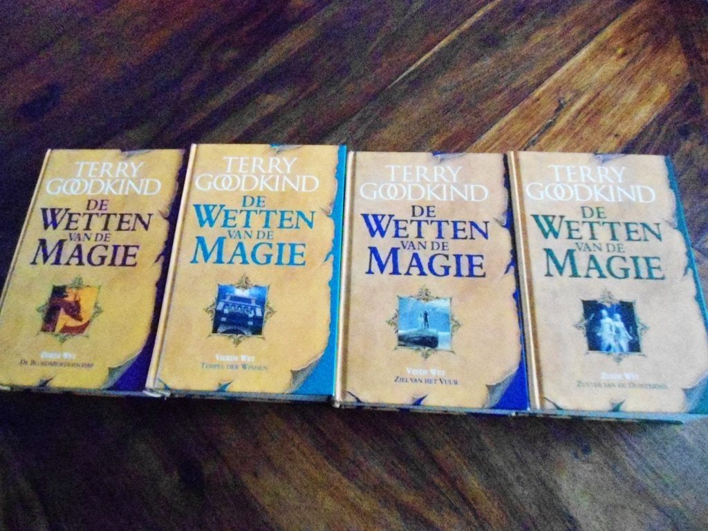 Terry Goodkind :dl. 3,4,5 De Wetten van de Magie. Hard-cover, Ophalen, Zo goed als nieuw, Terry Goodkind