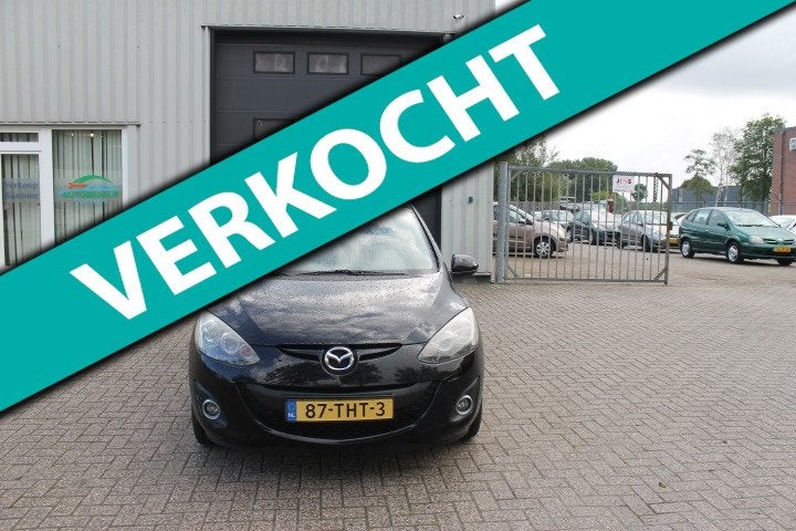 Mazda 2 1.3 BIFUEL GT-M Line, Voorwielaandrijving, Stof, 4 stoelen, Zwart