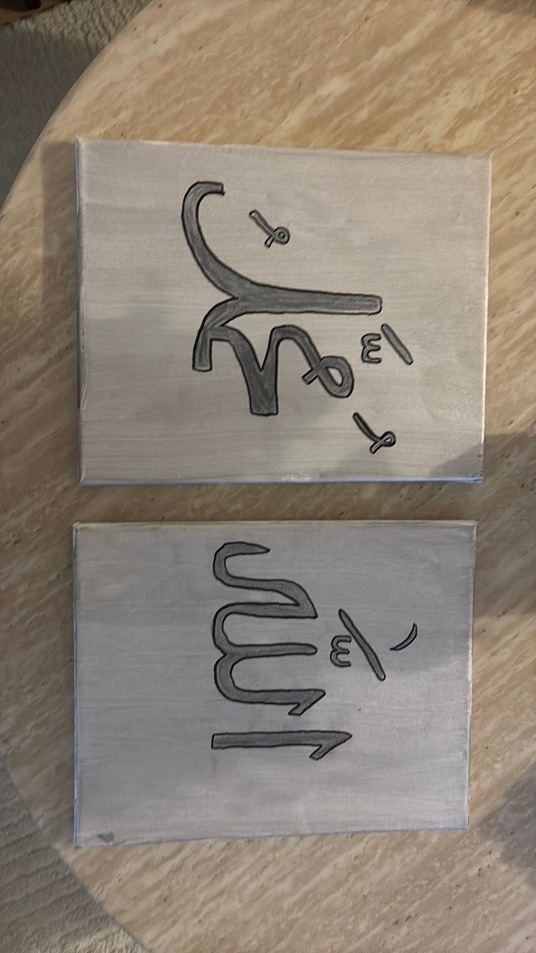Handgeschilderde moderne islamitische wanddecoratie, Ophalen, Nieuw