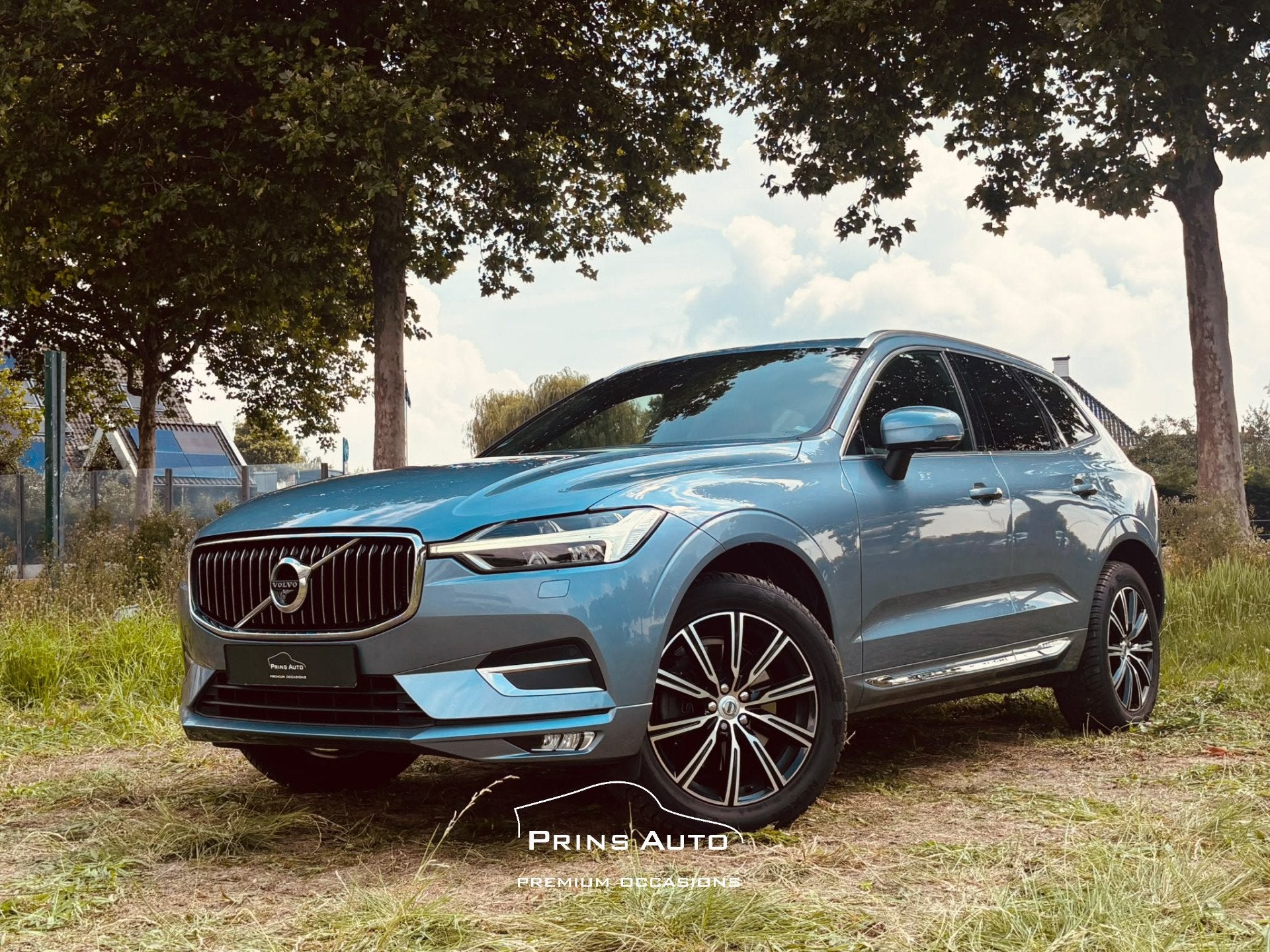 Volvo XC60 2.0 D4 AWD Inscription |TREKHAAK|STOELVERW.|ADAPT, Auto's, Gebruikt, Blauw, Bedrijf, SUV of Terreinwagen